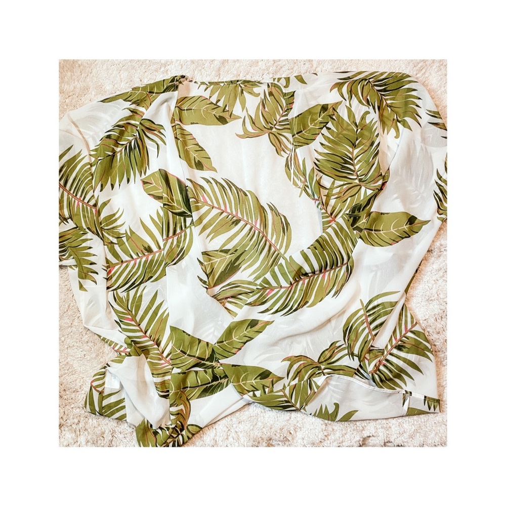 Palm Leaf Kimono